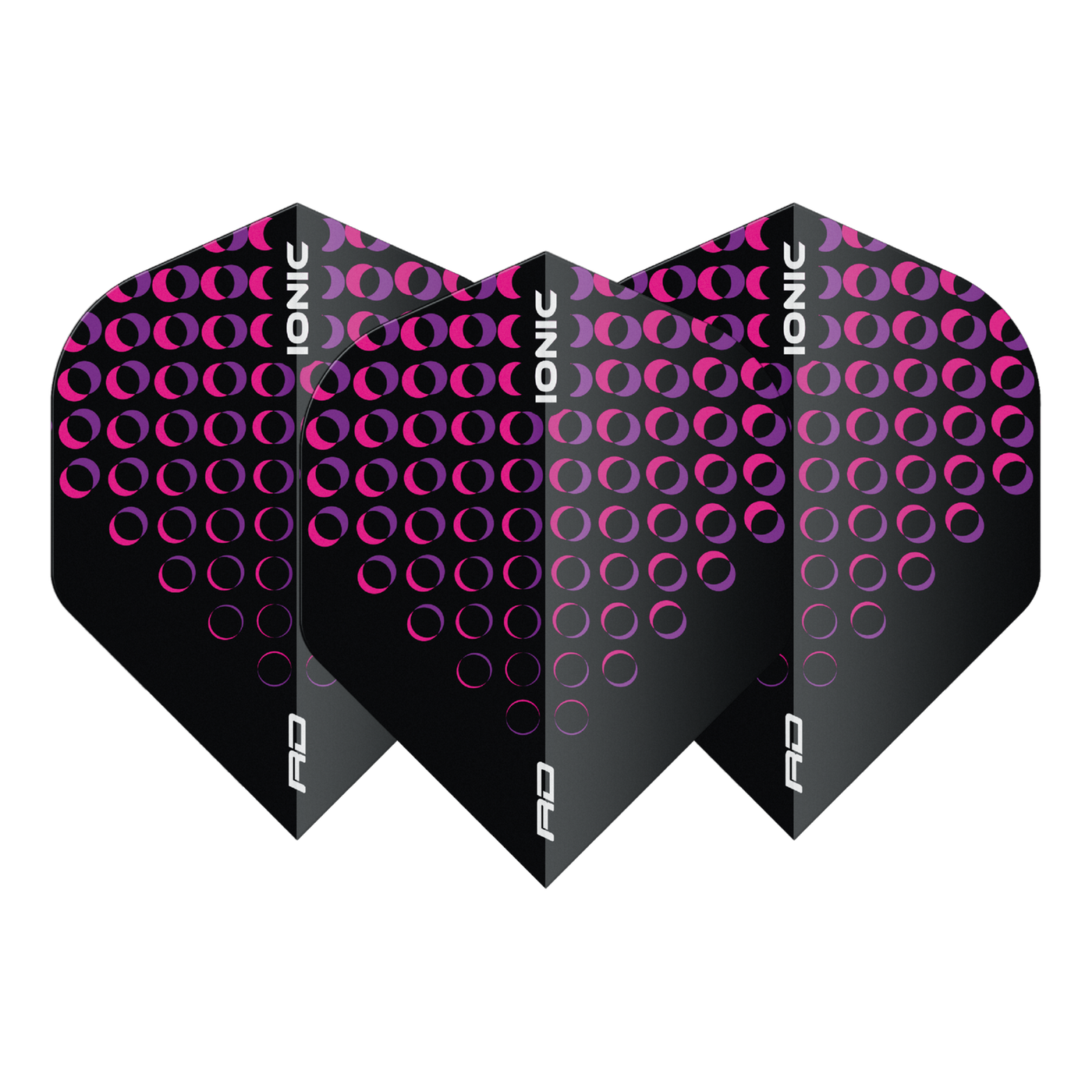 Red Dragon Hardcore Ionic Circles Pink Darts Flights