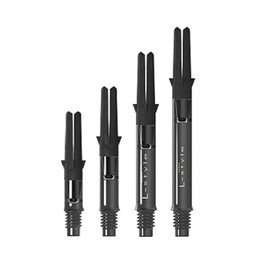 L-Style L- Silent Spinning Carbon Black Darts Shafts