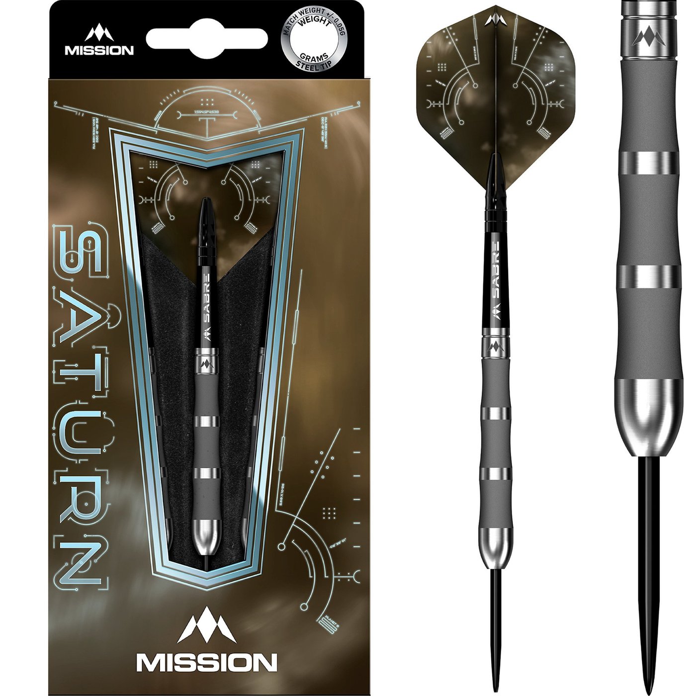 Mission Saturn Fenrir 90% Darts