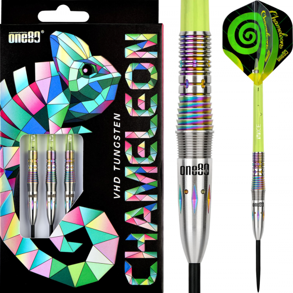 ONE80 Chameleon Ruby 90% Darts