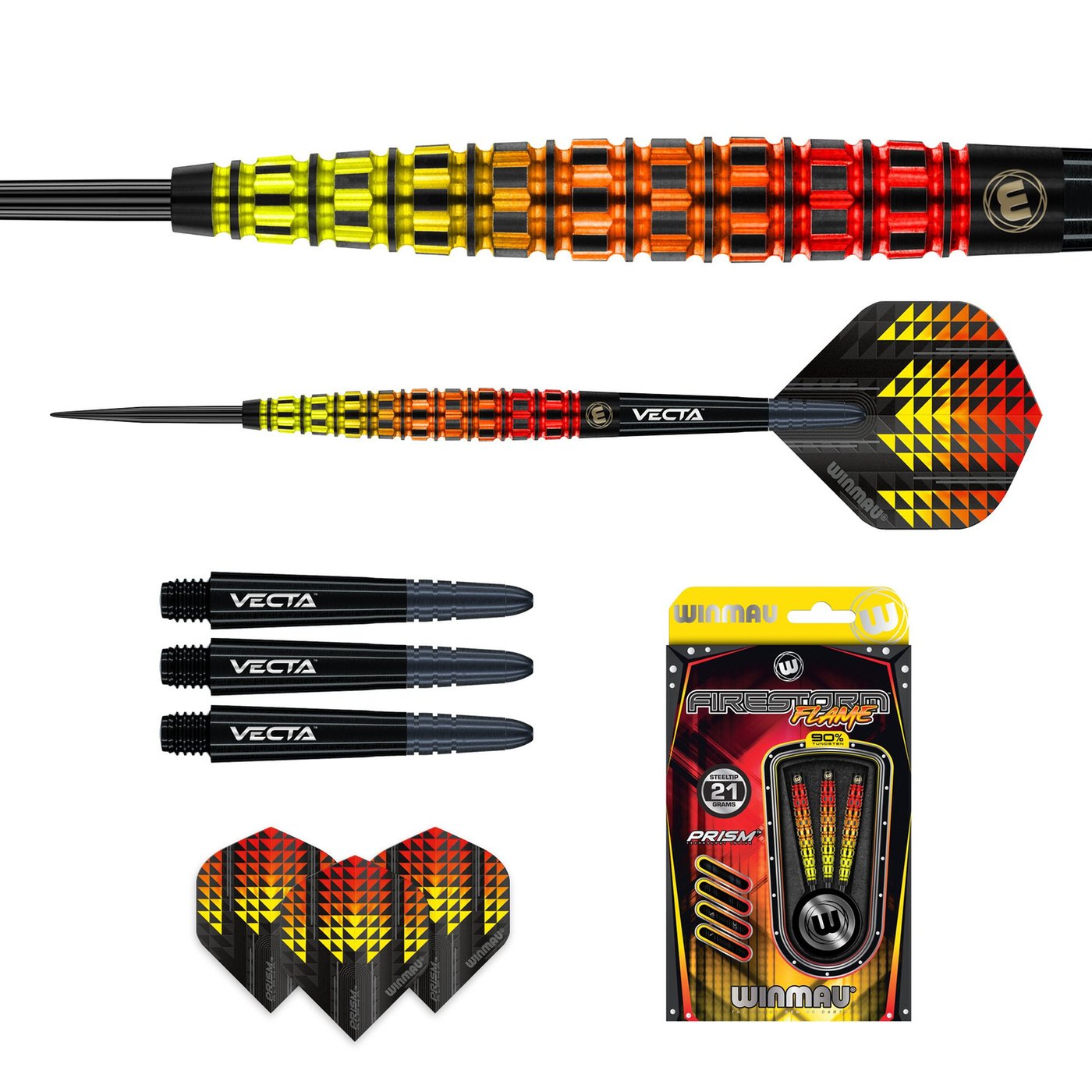 Winmau FIRESTORM FLAME ソフトダーツセット ダーツ > ソフトダーツ > ブランド【ア行】 > ウィンモウ > Winmau