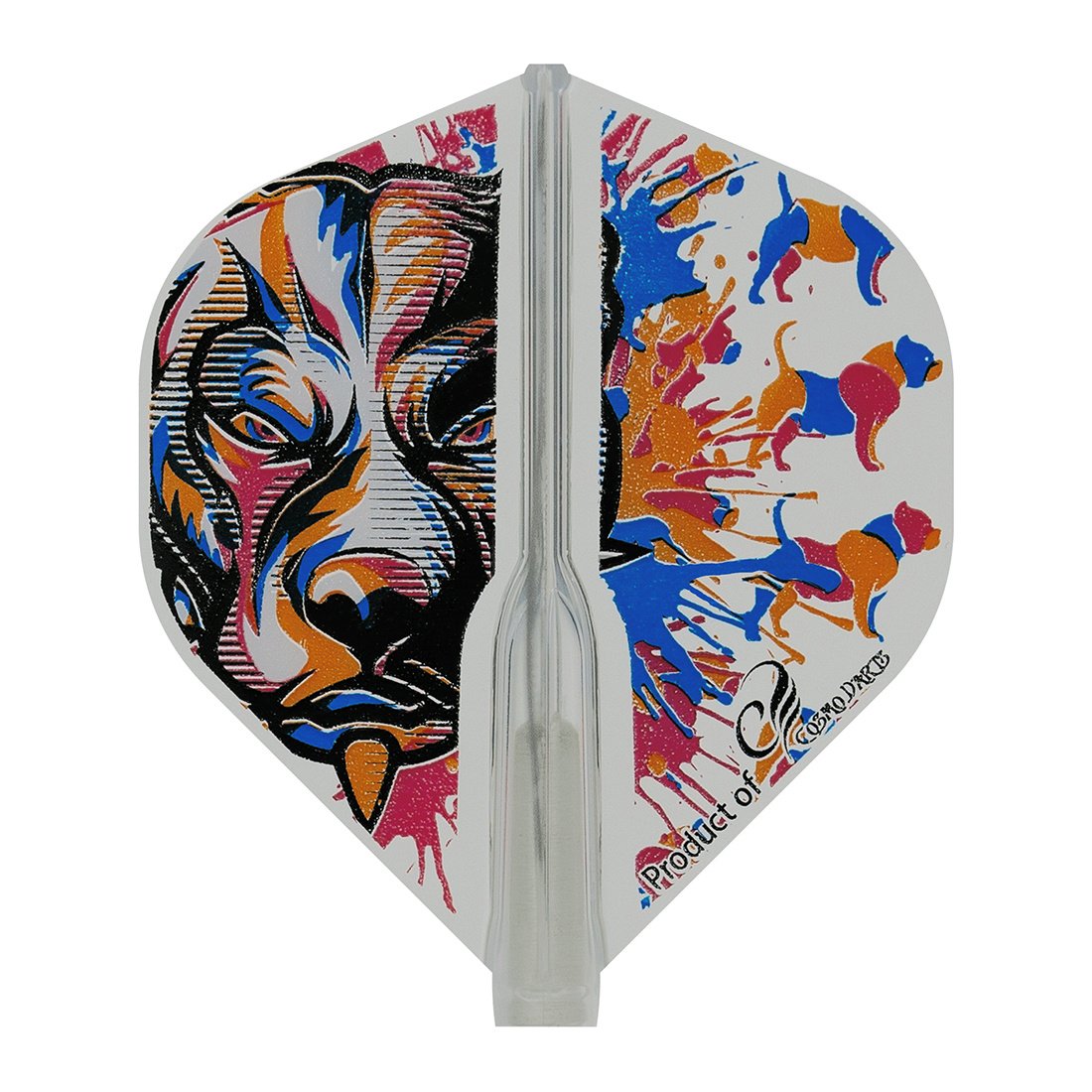 Cosmo Darts Fit Flight Air Shunpei Noge 4 Clear Standard Darts Flights