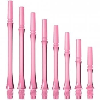 Cosmo Darts Fit Shafts Gear Slim - Clear Pink - Locked Darts Shafts