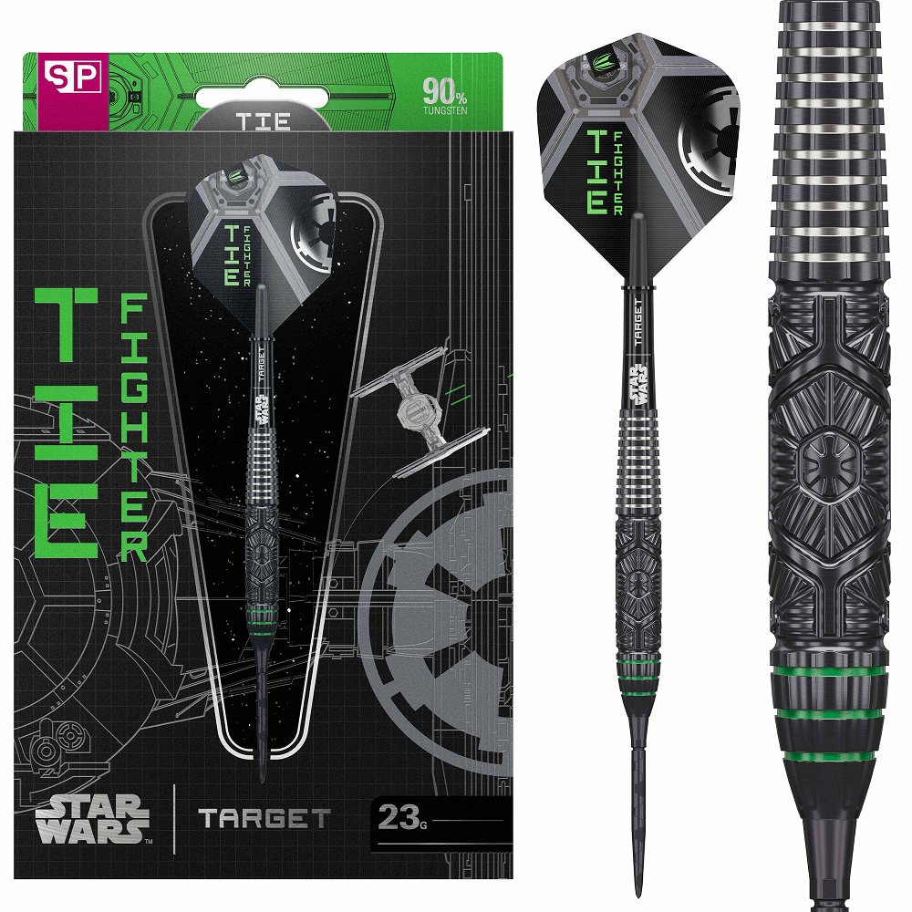 [Pre-Order] Target Star Wars Tie Fighter Swiss Point 90% - Steel Tip Darts