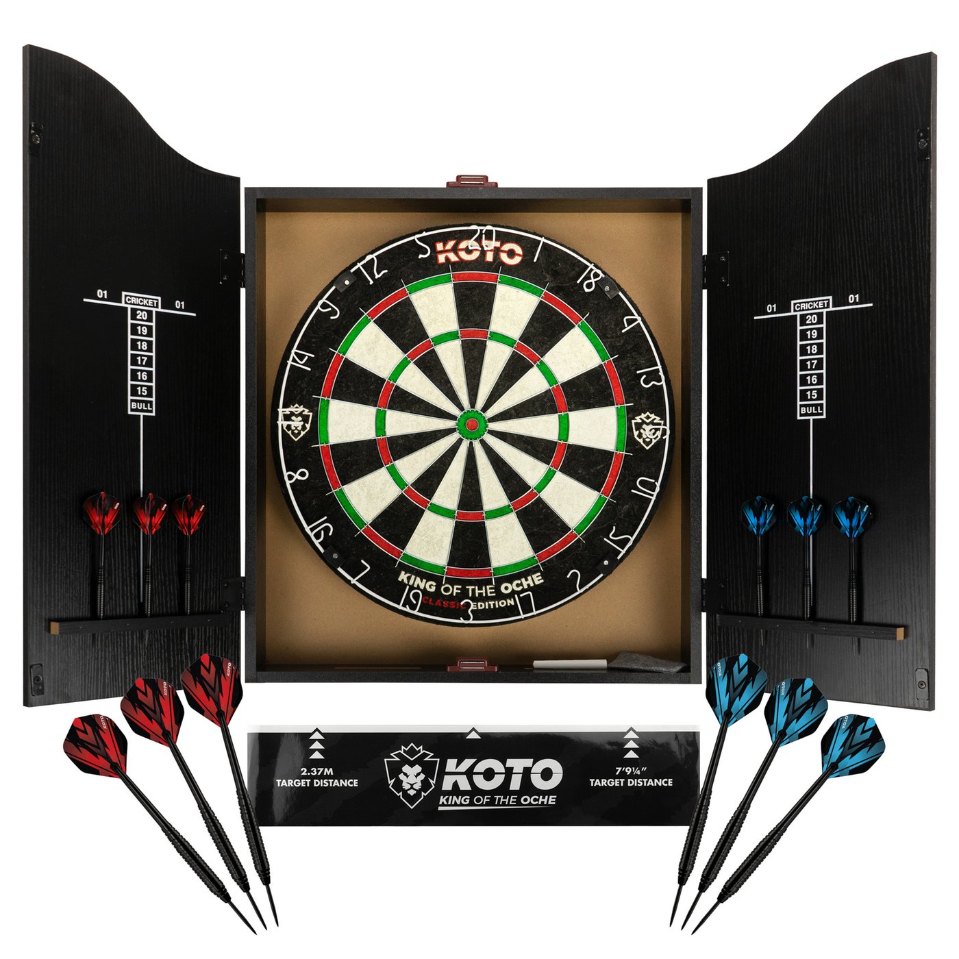 [Tweedekans] KOTO Darts Centre - Dartbord Kast met Dartpijlen