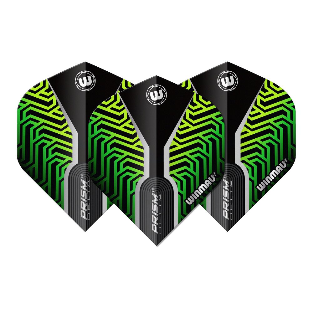 Winmau Prism Delta Kairos Green Darts Flights