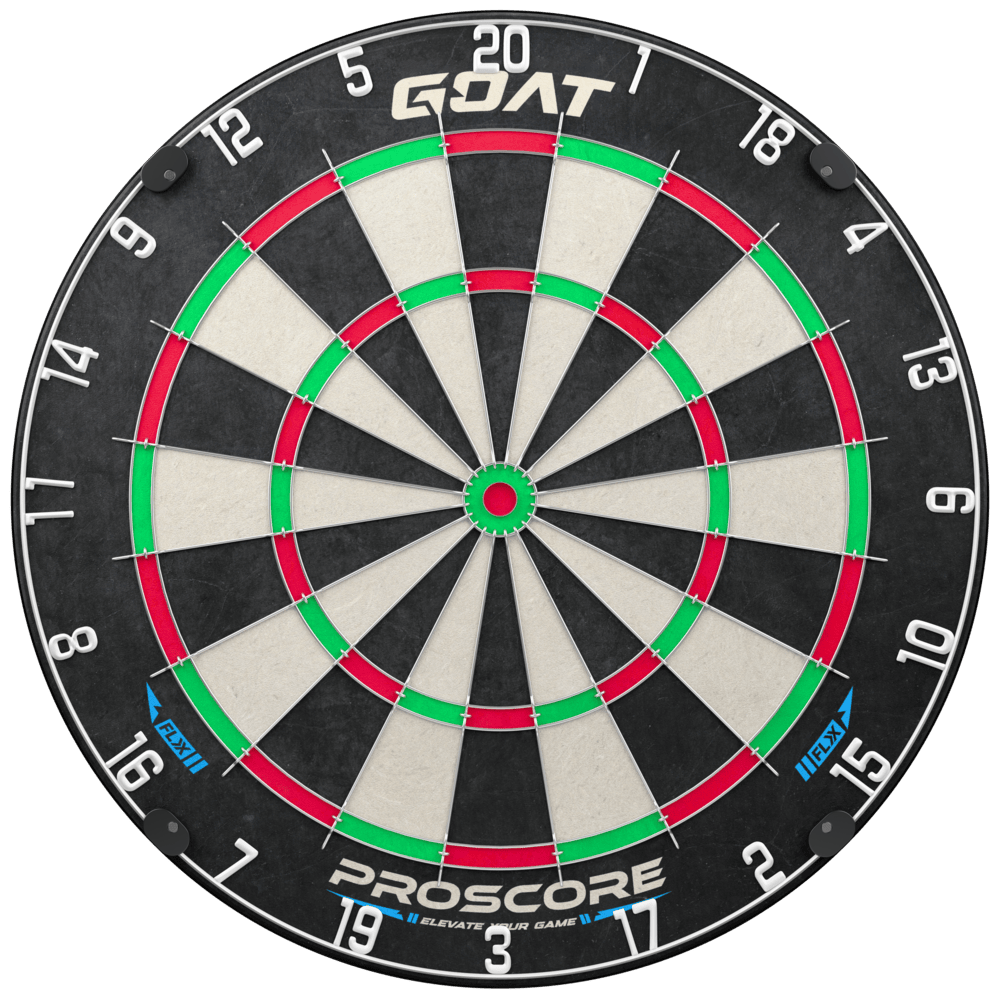 GOAT Proscore FLX - Professional Dartboard
