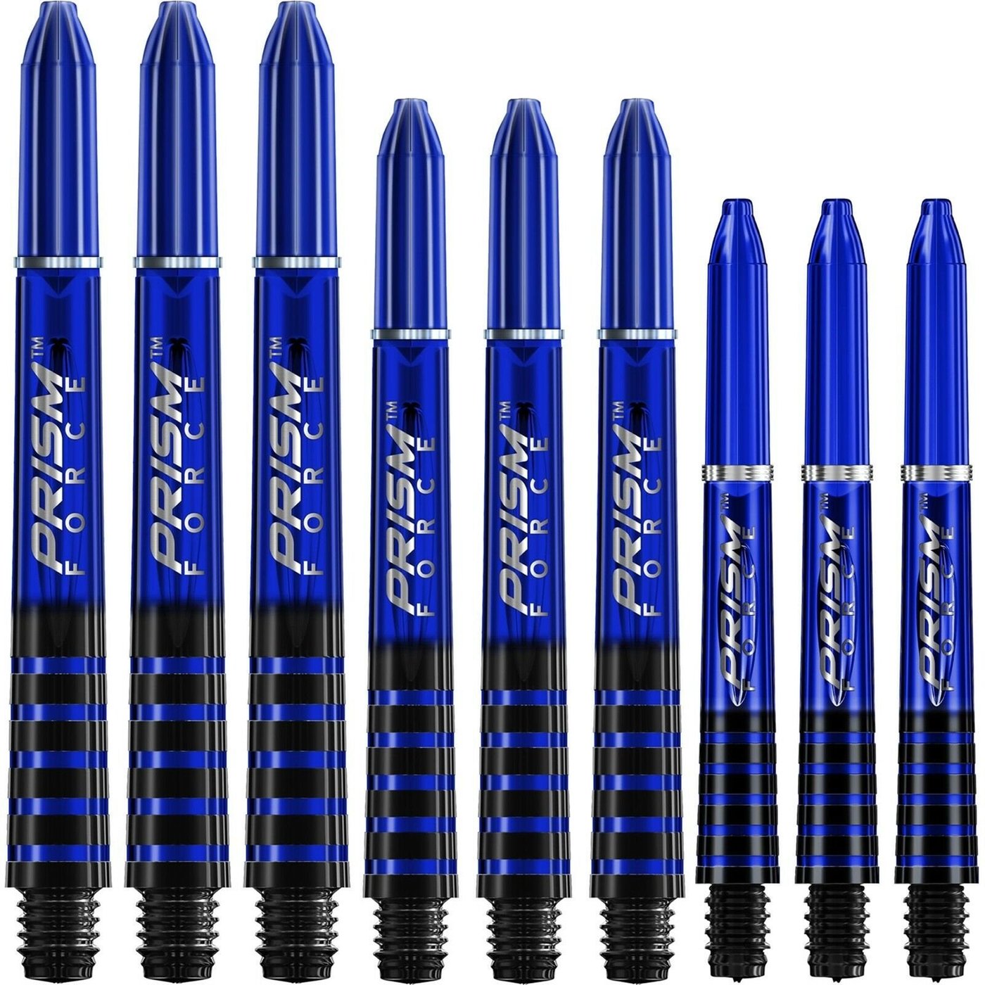 Winmau Prism Force Blue Dart Shafts