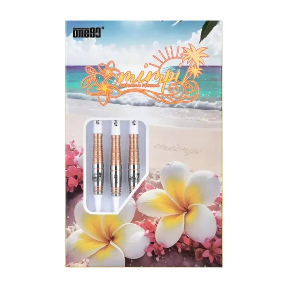 ONE80 Hiromi Sakura Mimpi II Rosegold 90% Soft Tip Darts