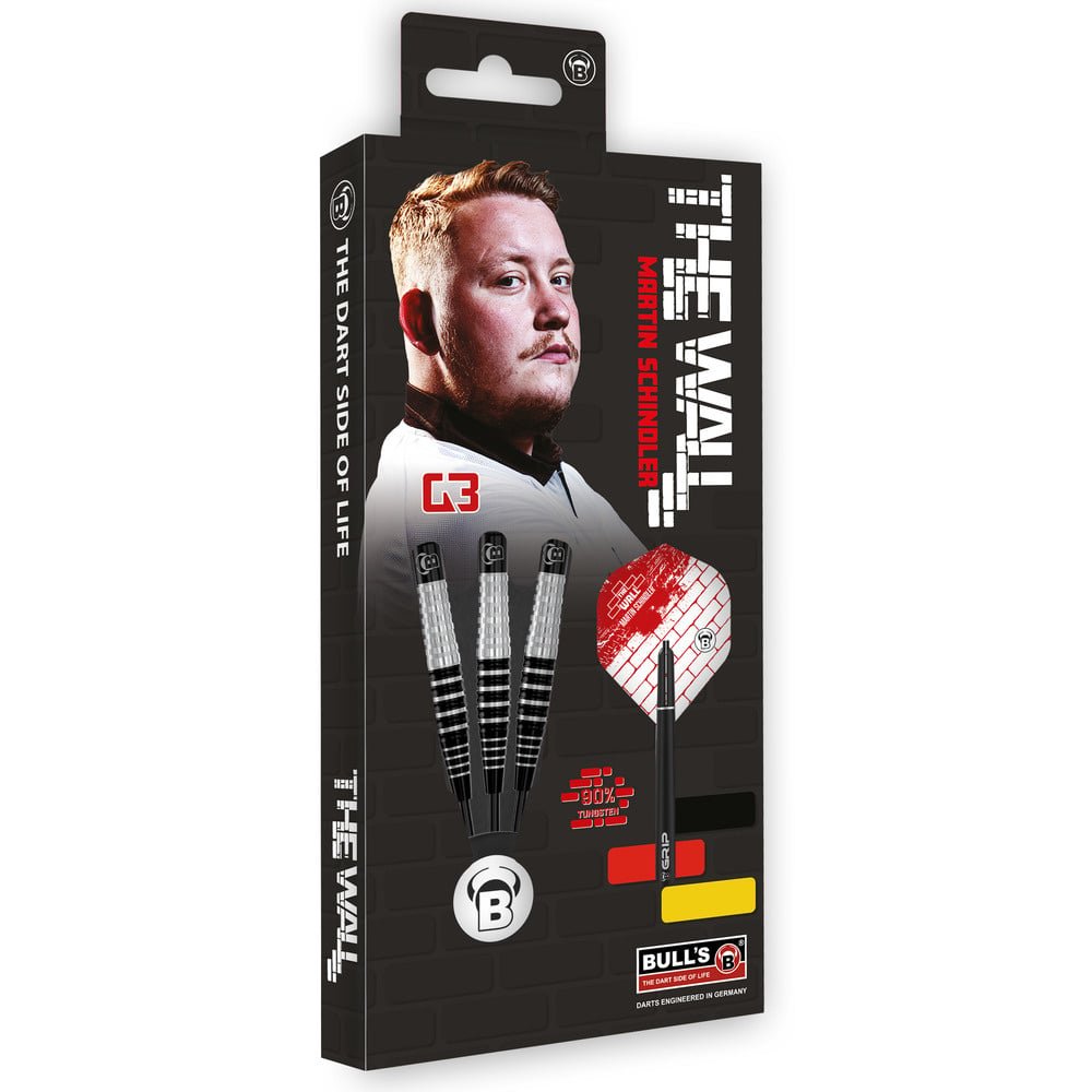 BULL'S Martin Schindler G3 90% Steel Tip Darts
