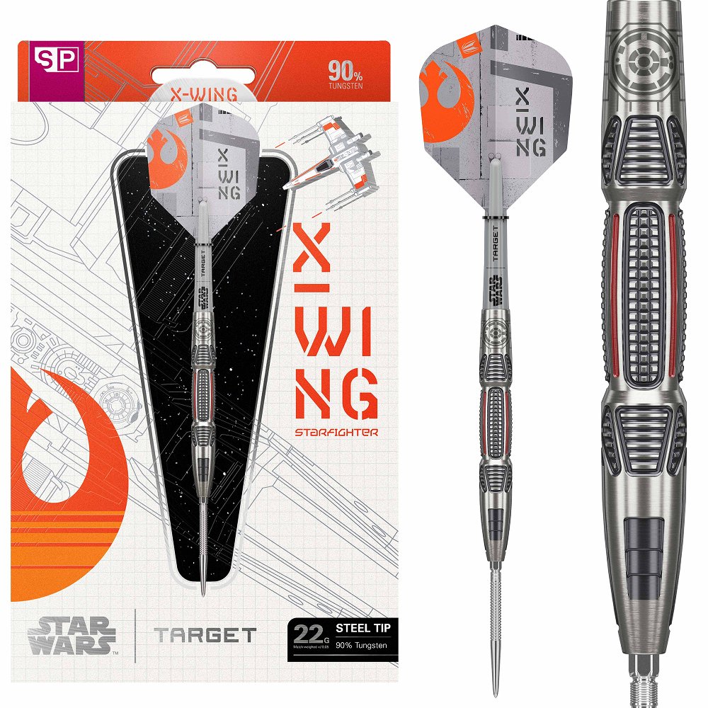 Target Star Wars X-Wing 90% - Steel Tip Darts - Dartshopper.com