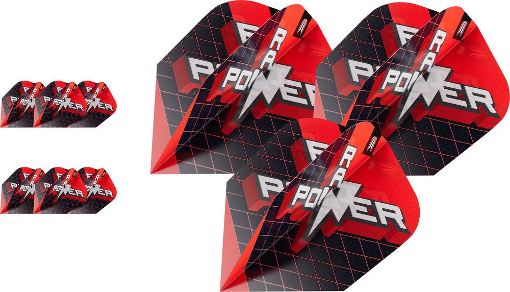 Target Phil Taylor Raw Power G11 Pro Ultra 3 Set Ten-X Darts Flights