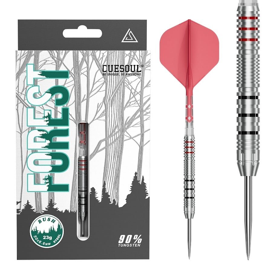 Cuesoul Forest Bush 90% - Steel Tip Darts