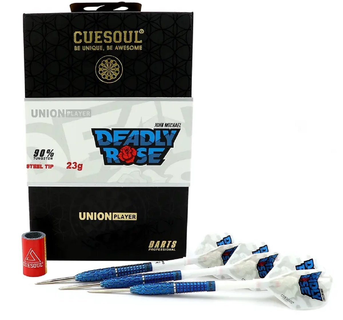 Cuesoul John Michael Blue 90% - Steel Tip Darts