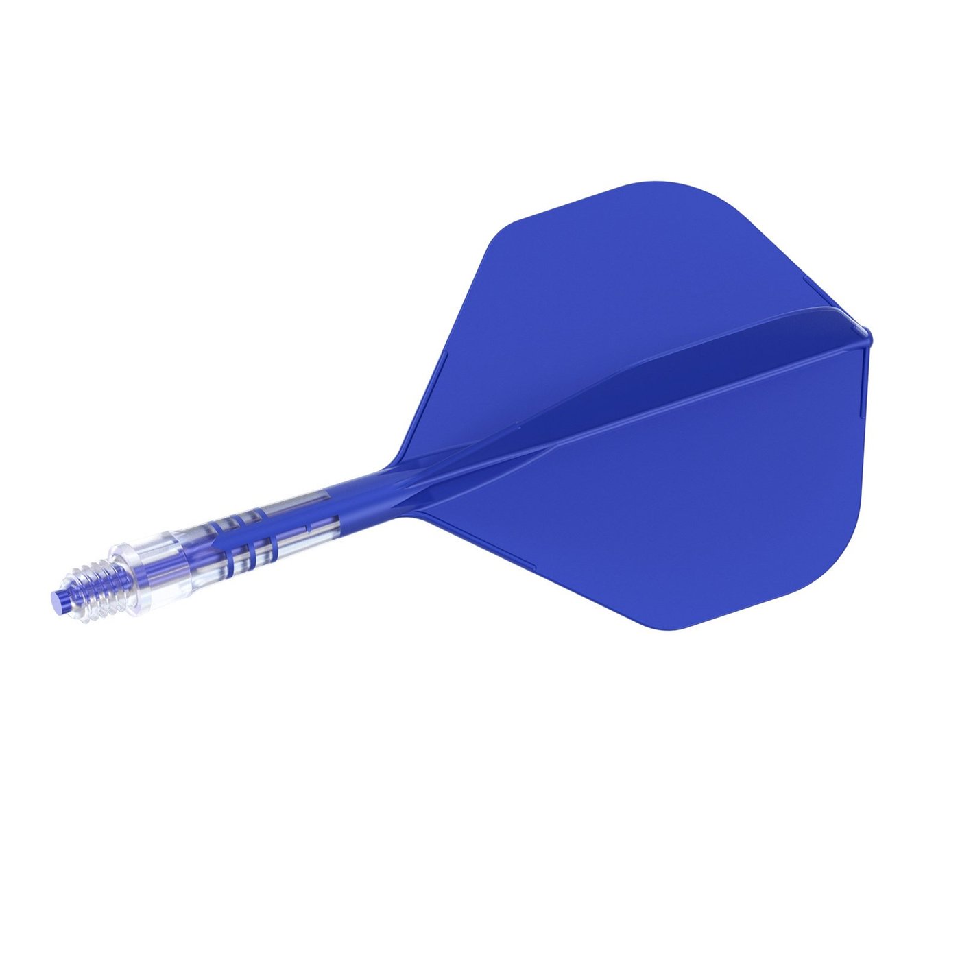 Cuesoul ROST T19 Integrated Dart Flights Big Standard Wing Carbon Blue Dart Flights