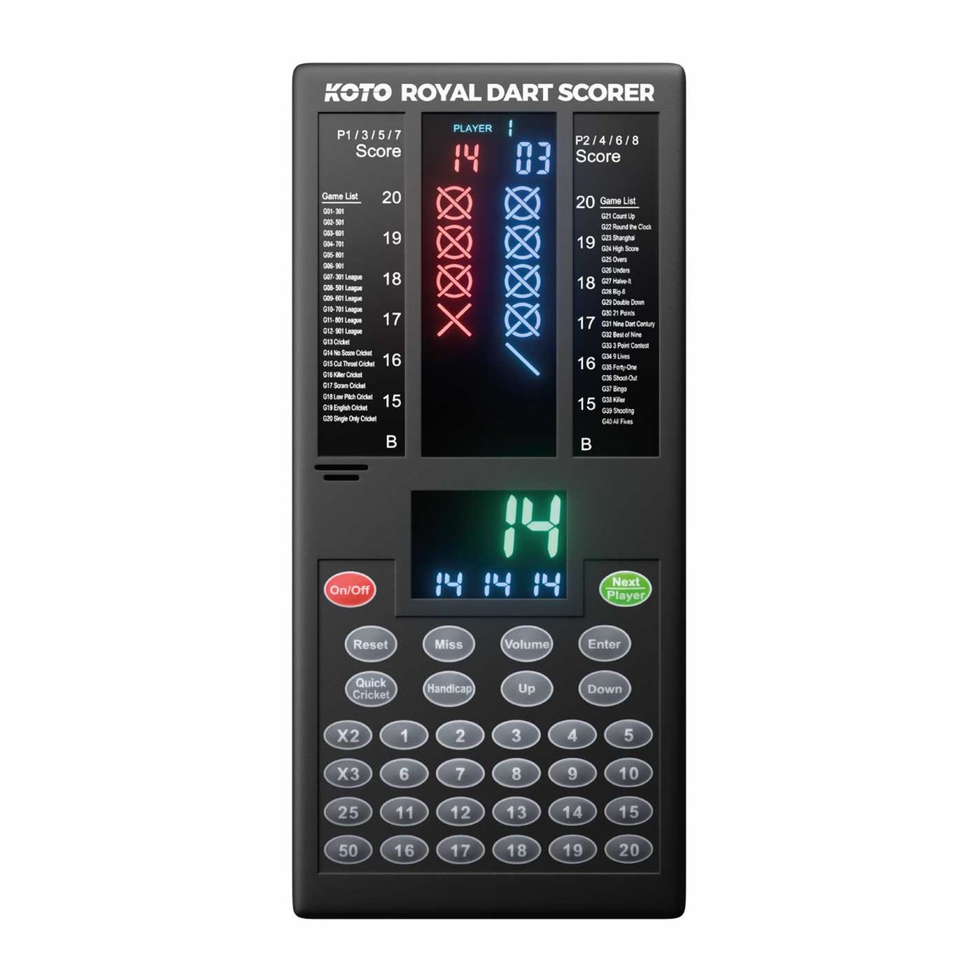 KOTO Royal Dart Scorer