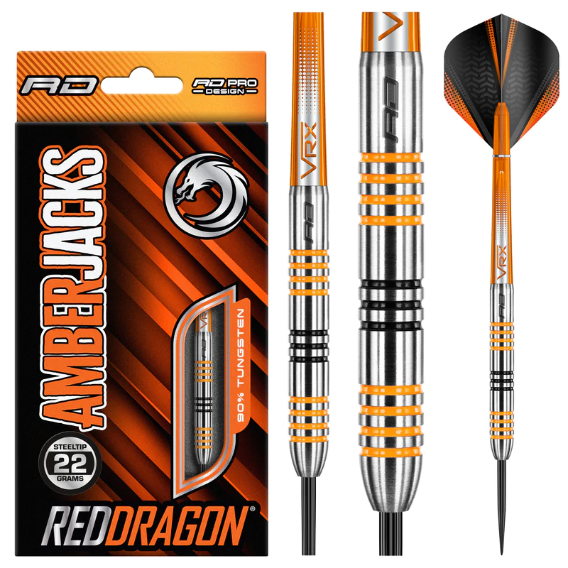 Red Dragon Amberjack 3 90% Darts
