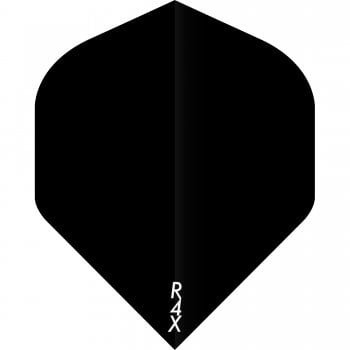 Ruthless R4X Solid Black Darts Flights