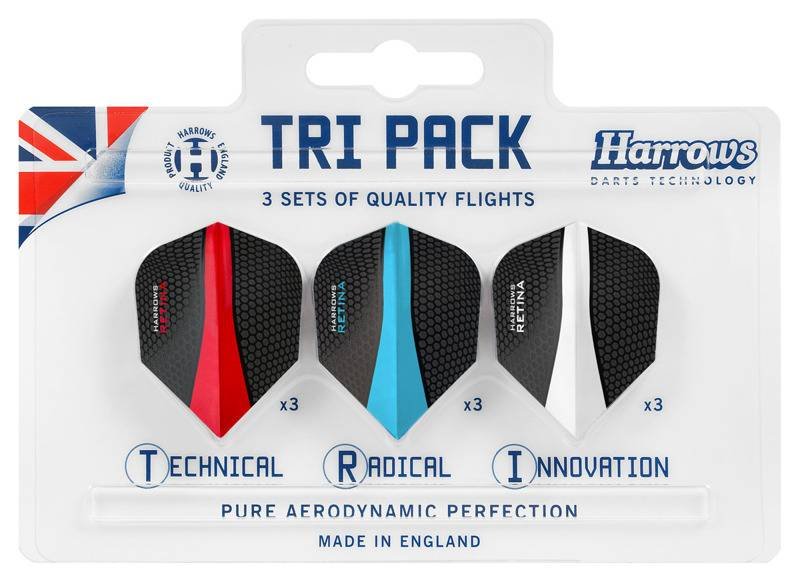 Harrows Retina TRI PACK - Dart Flights
