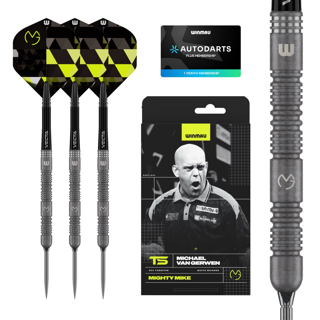 Winmau Michael van Gerwen MVG TS Switch Point 90% - Šipky Steel