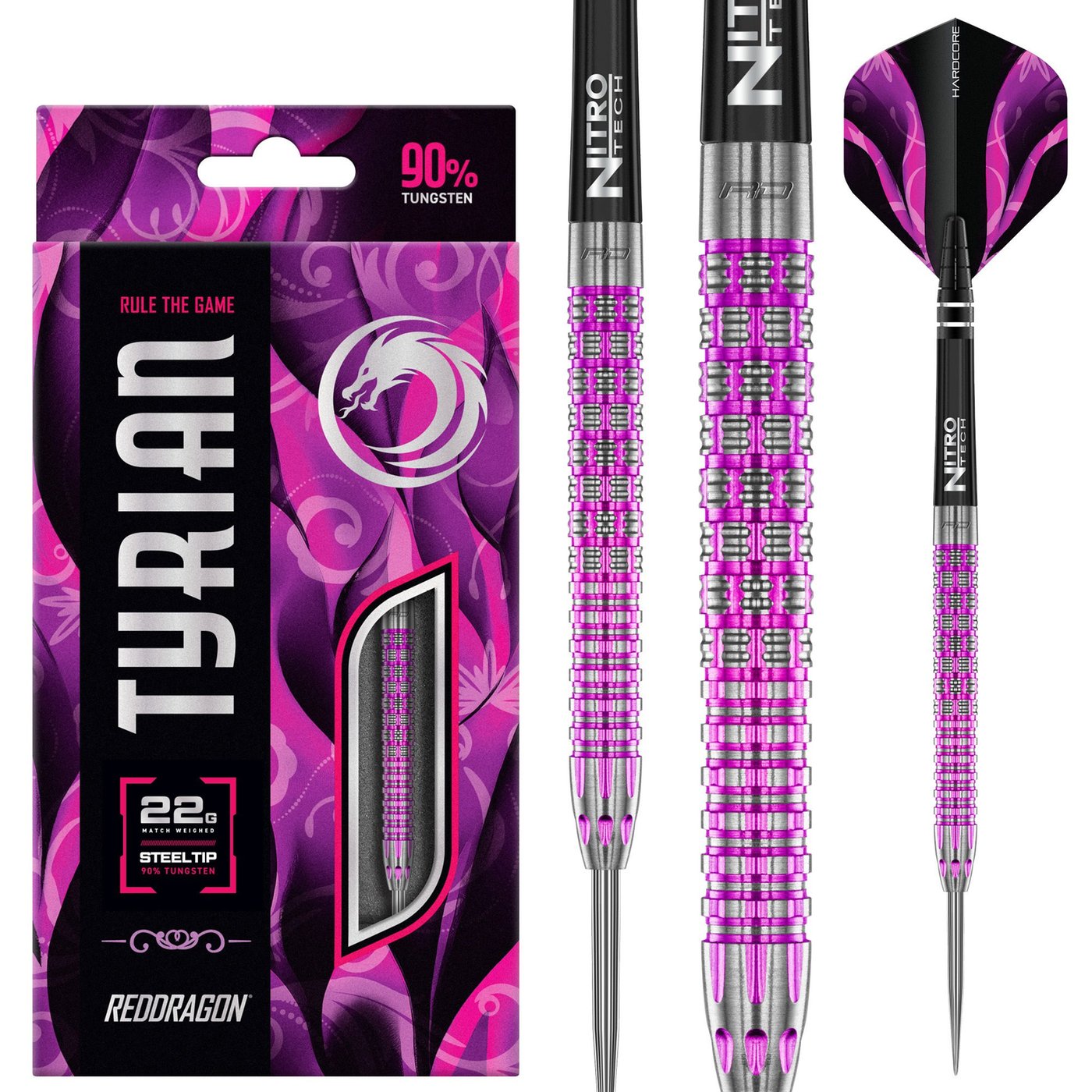 Red Dragon Tyrian 90% Darts