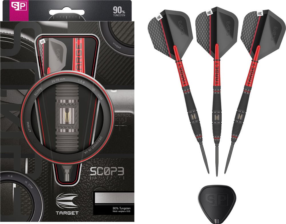 Target Scope 03 Swiss Point 90% - Steel Tip Darts - Dartshopper.com