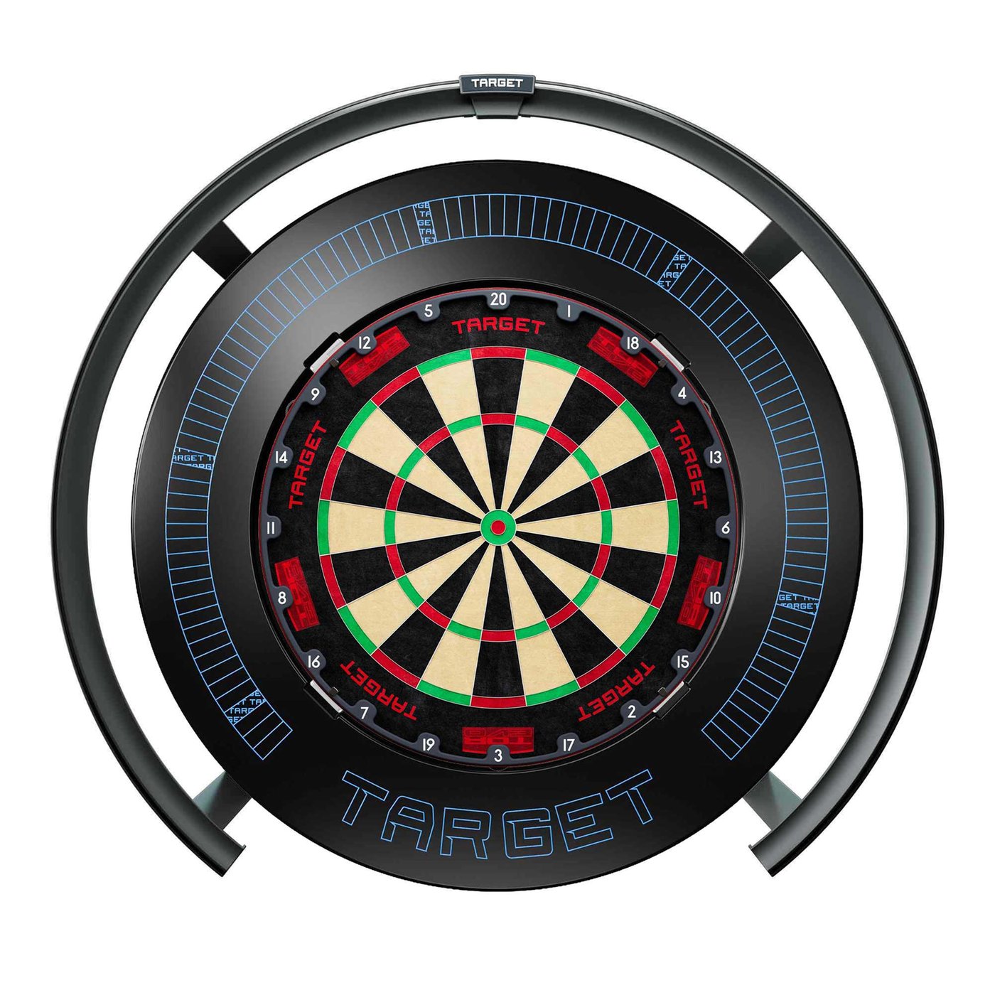 Target TOR EVO + Target Corona Vision 2 + Target Corona Vision Notched Surround - Dartset