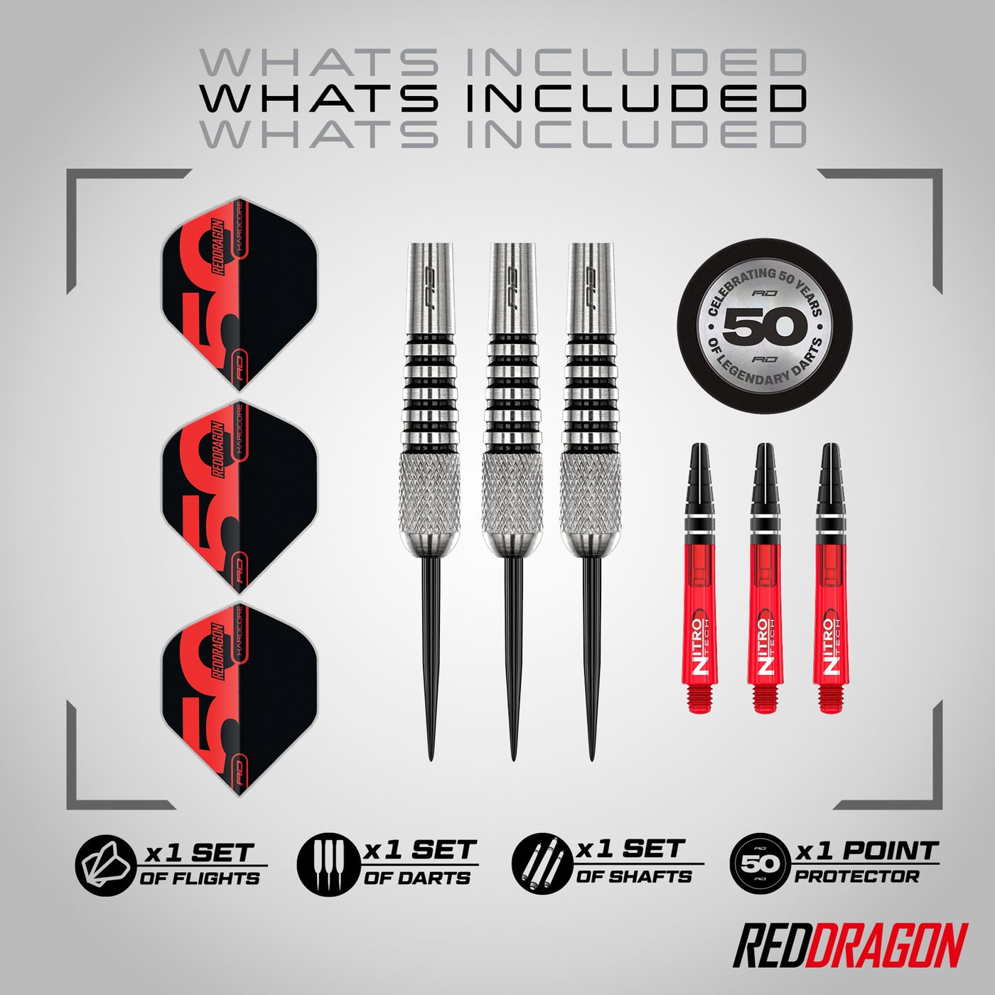 Red Dragon Flightmaster Torpedo 2 80% Limited Edition Steel Tip Darts