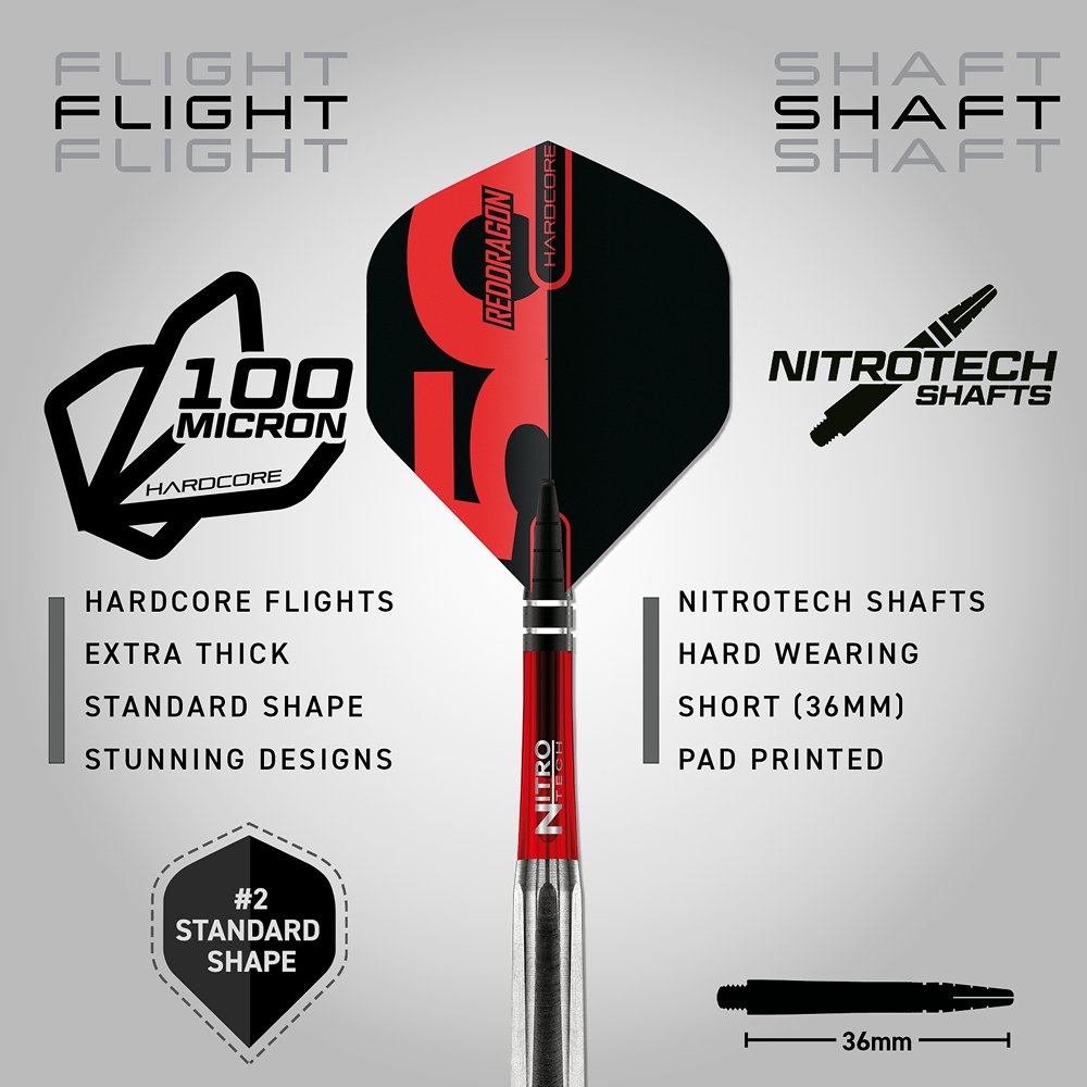 Red Dragon Hexoset 3 Anniversary Limited Edition 85% - Steel Tip