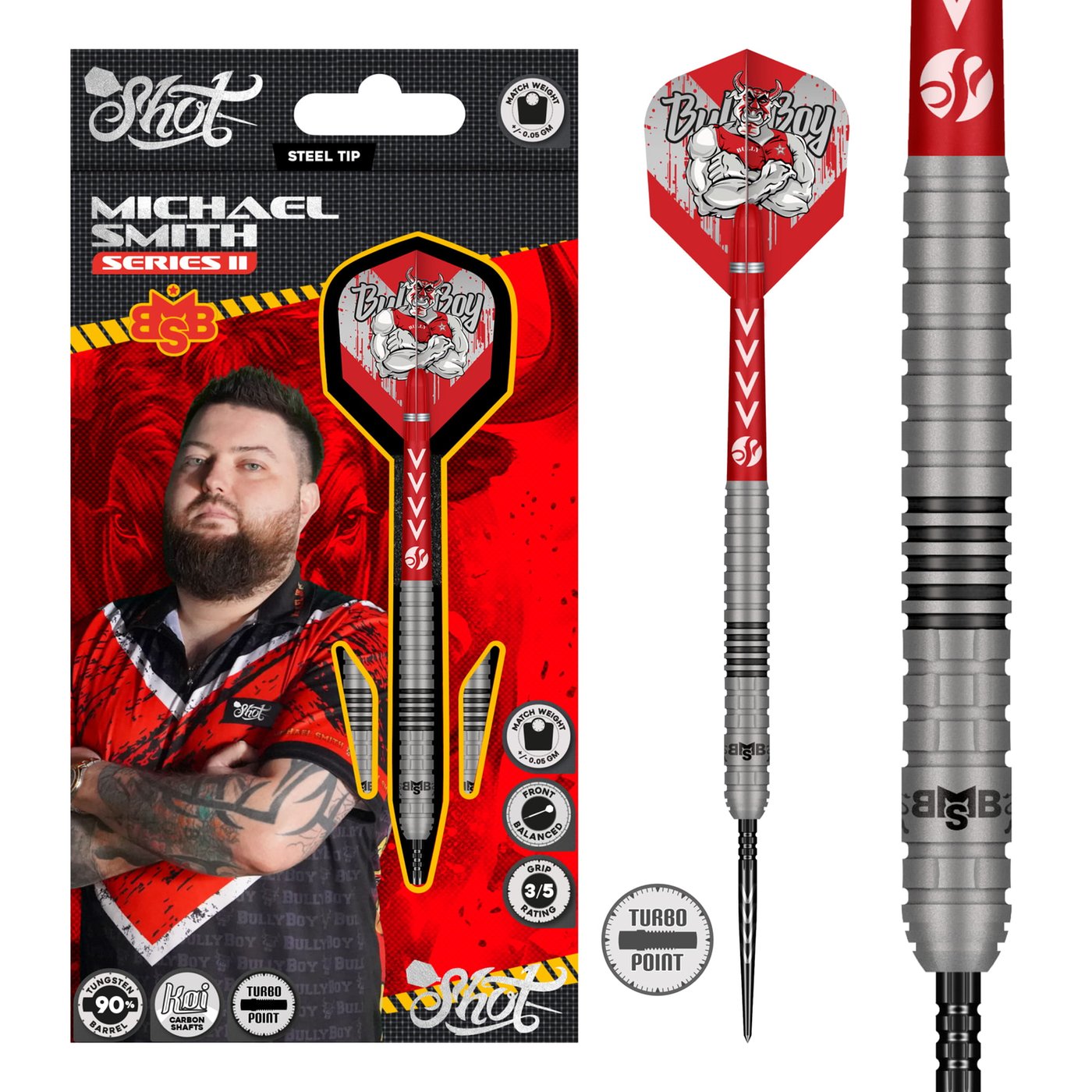 [Tweedekans] Shot Michael Smith Series II Turbo Point 90%-24gram
