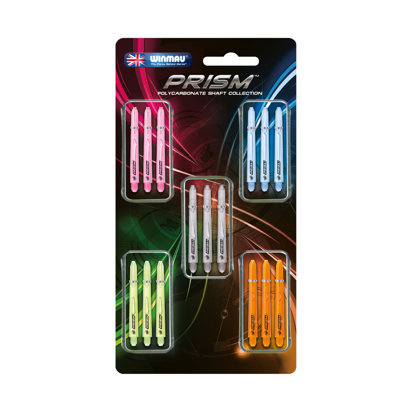 Winmau Prism 1.0 Shafts Collection Darts Shafts