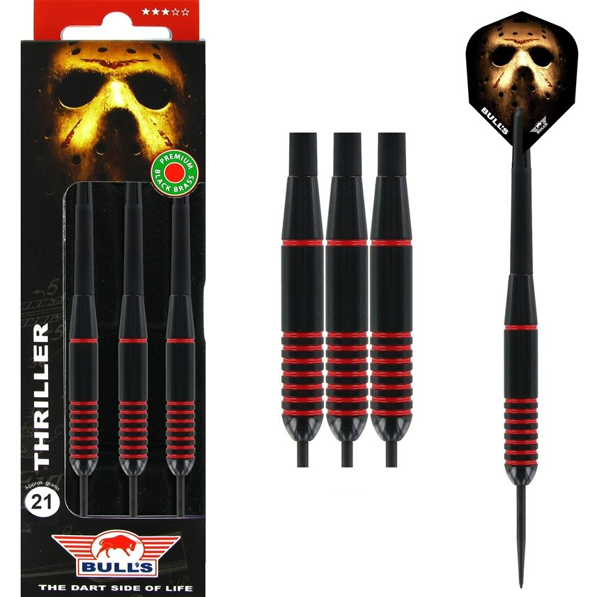 Bull's Thriller Black Brass 21 g Darts