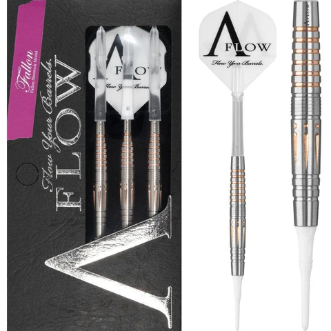 Dynasty A-FLOW Fallon Sherrock 95% Soft Tip Darts - Dartshopper.com
