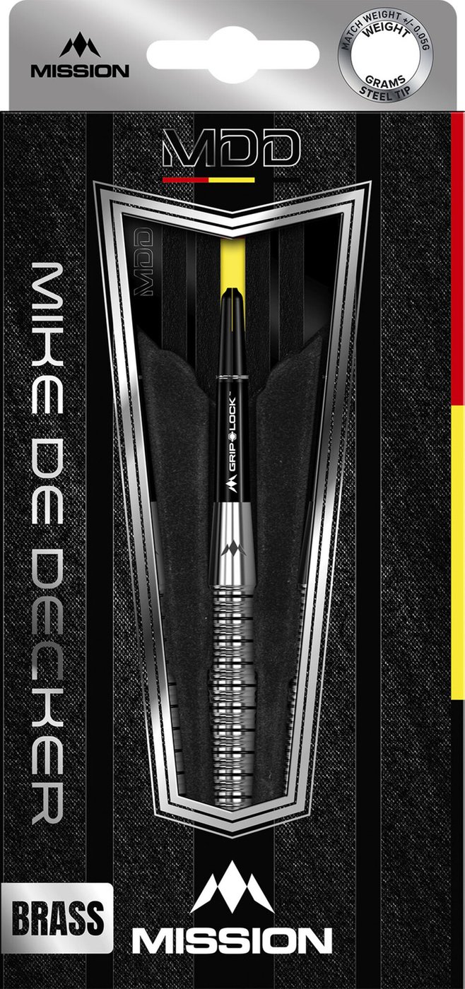 Mission Mike de Decker Brass - Dartpijlen - Dartshopper.nl