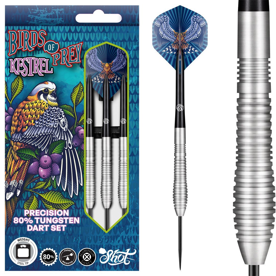 Dardos Shot Birds Of Prey Kestrel 80% Punta de Acero