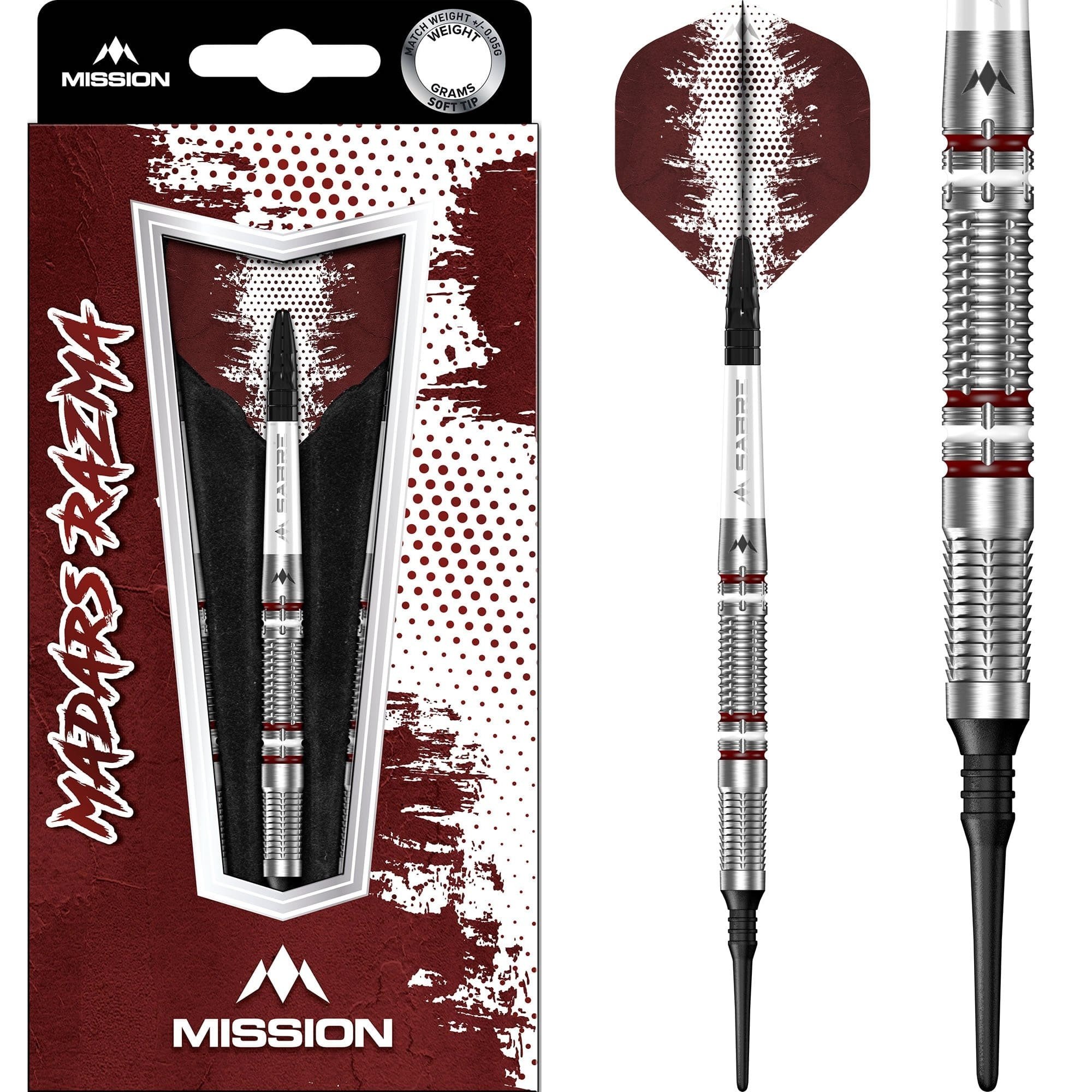 Mission Madars Razma 95% - Soft Tip Darts - Dartshopper.co.uk