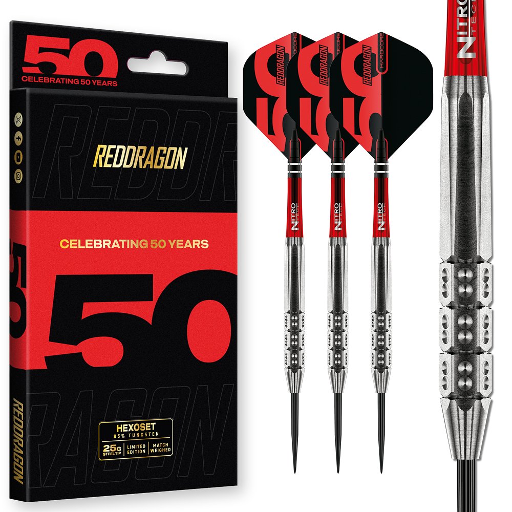 Red Dragon Hexoset 3 Anniversary Limited Edition 85% - Steeldarts