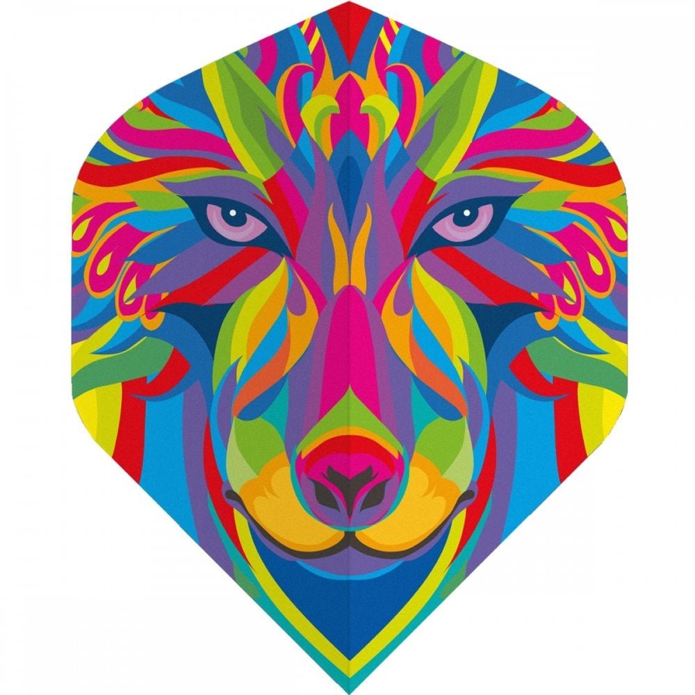 Designa MultiColour - Wolf NO2 Darts Flights