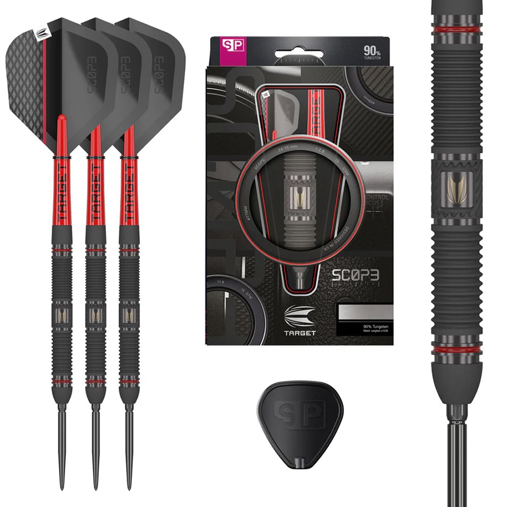 Target Scope 01 Swiss Point 90% - Steel Tip Darts - Dartshopper.com