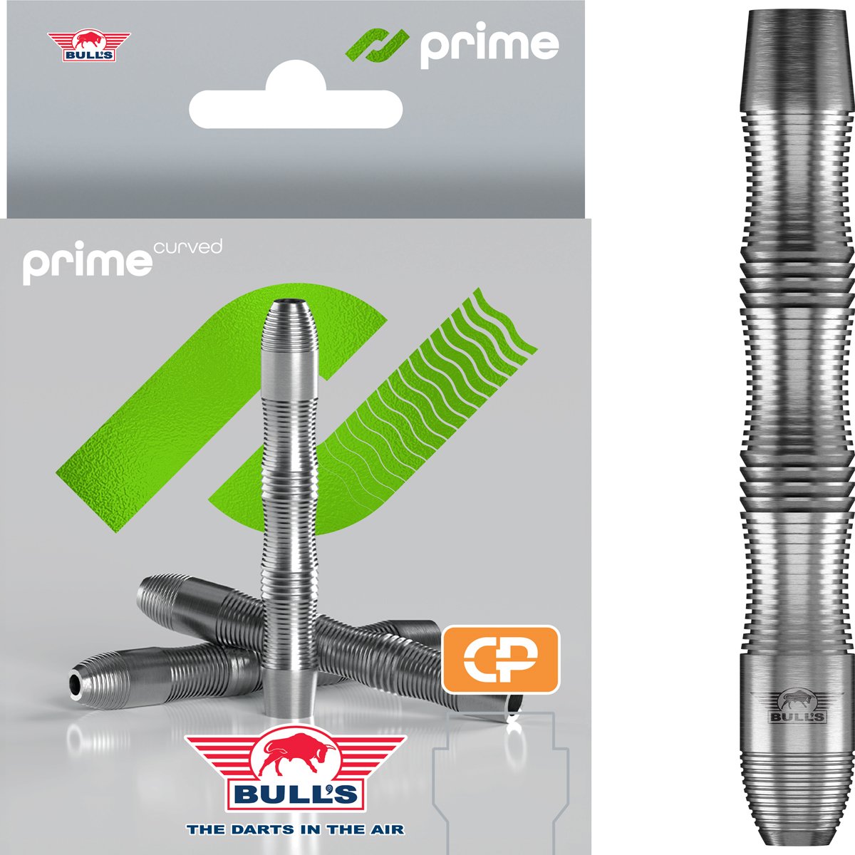 Bull's Prime Curved Convertible Point 90 % Hroty pouze - Šipky Steel