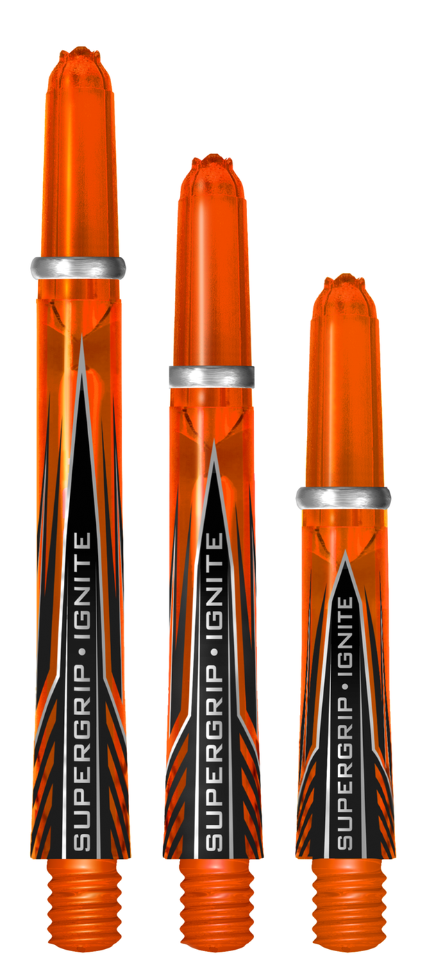Harrows Supergrip Ignite Orange Darts Shafts