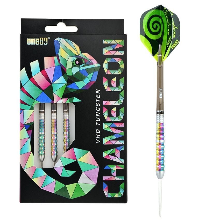 ONE80 Chameleon Zircon 90% - Steel Tip Darts