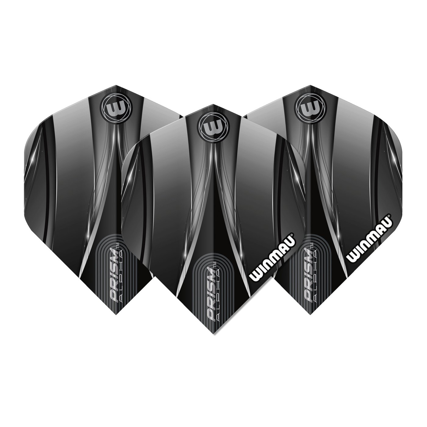 Winmau Prism Alpha Sniper Black Darts Flights