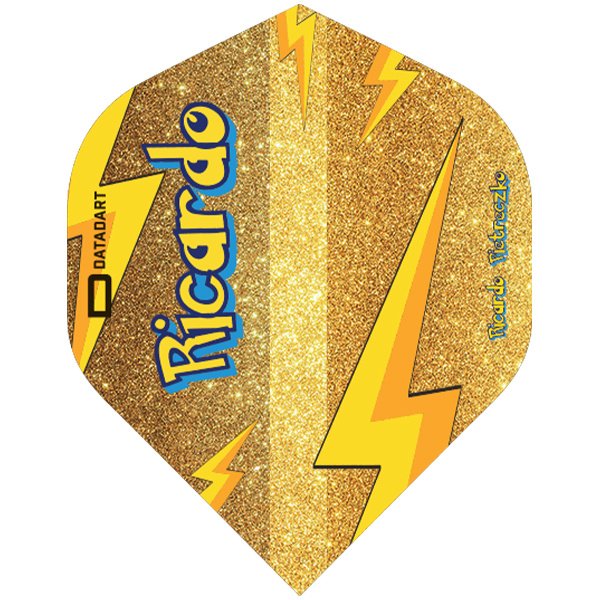 Datadart Ricardo Pietreczko Std. NO2 - Pikachu - Gold Darts Flights
