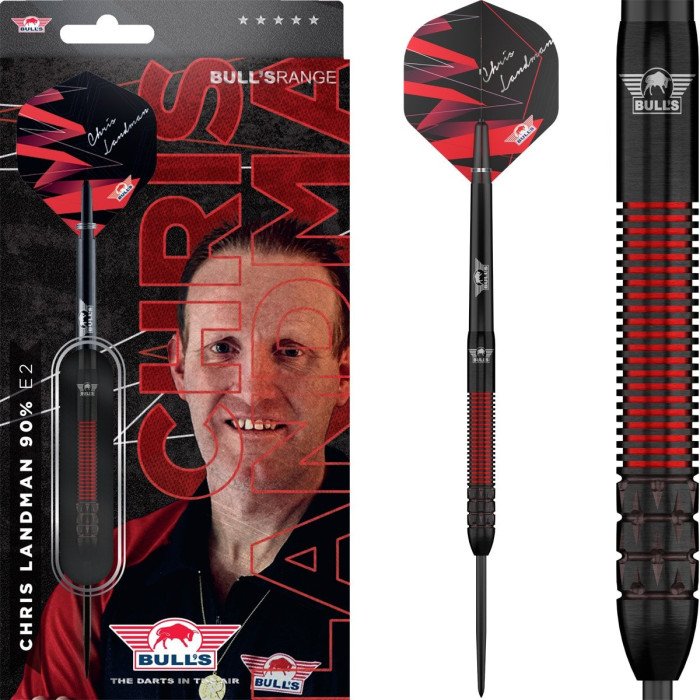Bull's Chris Landman E2 90% - Steel Tip Darts