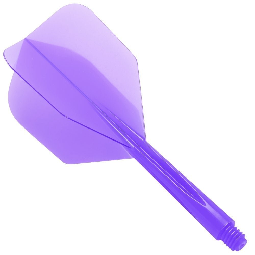 Condor Zero Stress System - Small Clear Purple - Dartflights