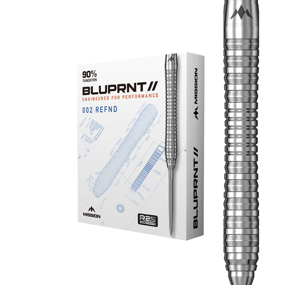 Mission Bluprnt REFND Rapid Point 90% Barrels Only - Dartpijlen