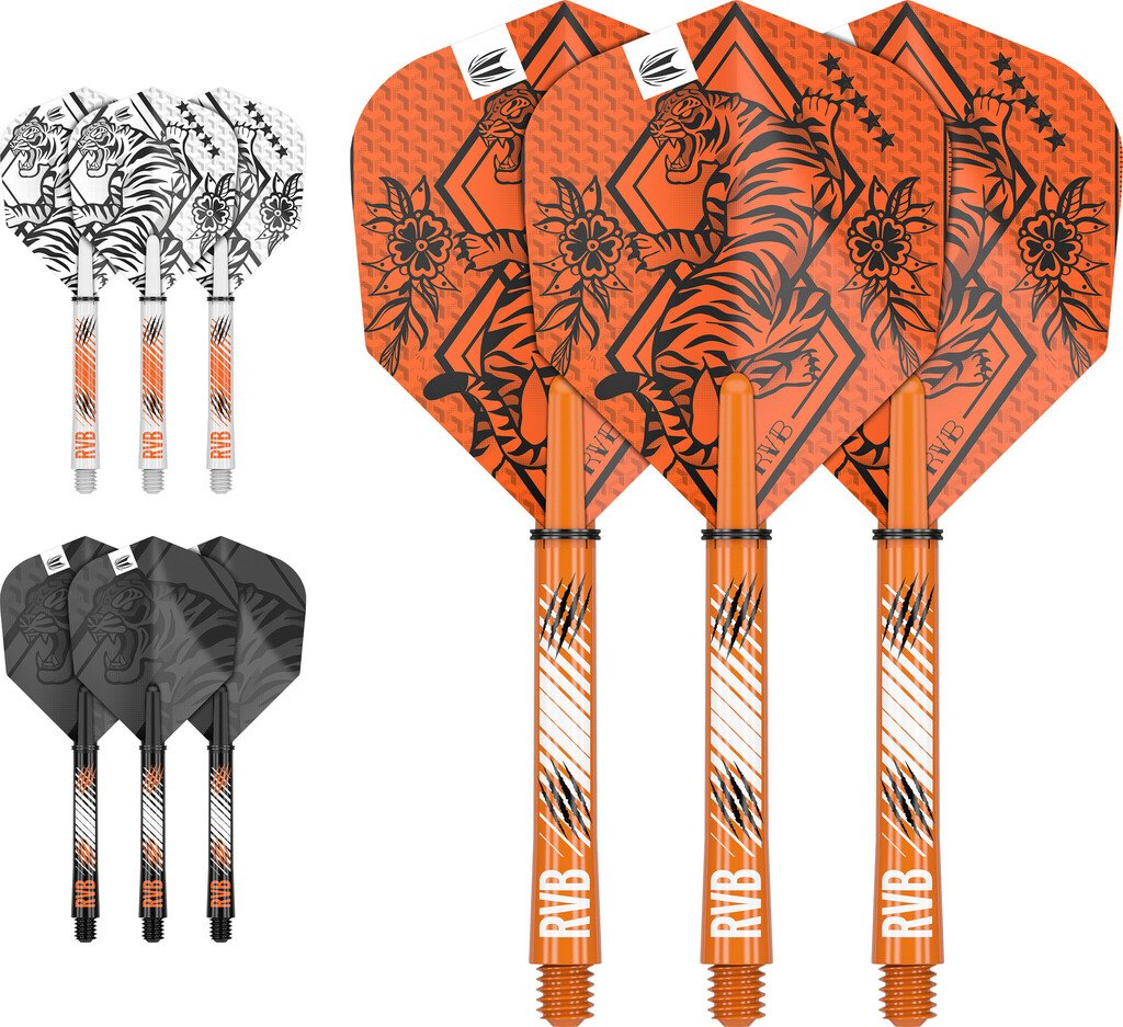 Target Raymond van Barneveld Ink Flight Shaft Kit - Dart Flights