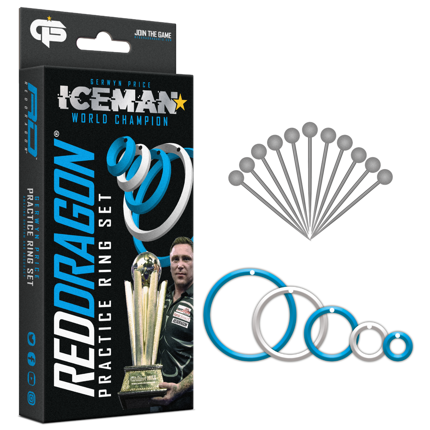 Red Dragon Gerwyn Price Practice Rings