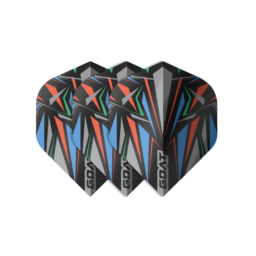 GOAT Athlete Black NO2 Darts Flights